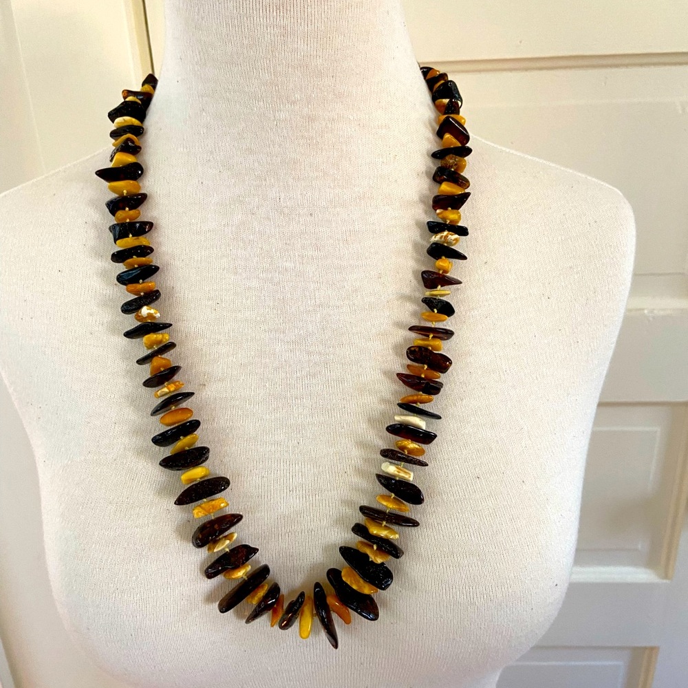 Baltic amber necklace